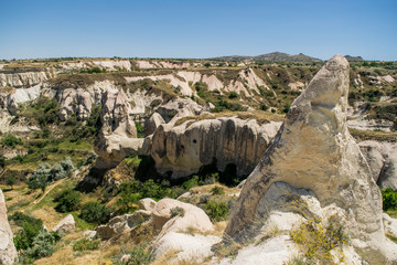 Fototapeta na wymiar View of Pigeon Valley in cappadocia