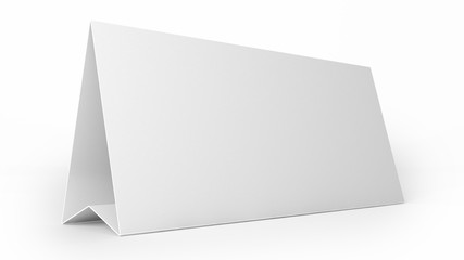 Tent card for calendar or branding