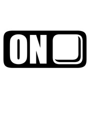button on schalter cool mode switch an schalten modus gestartet design logo starten strom beast text design