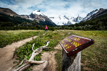 treck to laguna torre in fitz roy national park in patagonia © Pavel