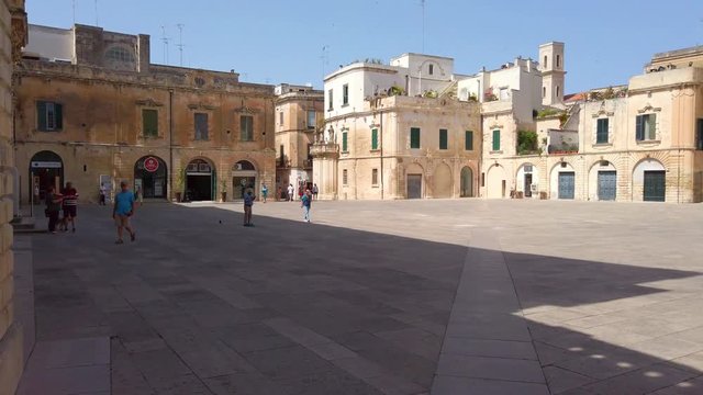 Lecce Cathedral, Piazza del Duomo, Campanile, Lecce, Apulia, Italy, June 2019