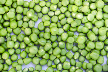 green peas for background close up