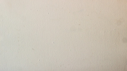 close up of blank white canvas