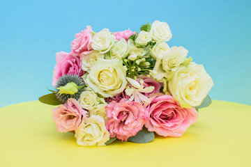 Bouquet of different flowers.