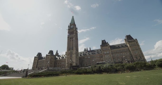 Parliament Hill Building Ottawa Downtown
