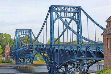 Fototapeta premium Wilhelmshaven: Kaiser-Wilhelm-Brücke (1907, Niedersachsen)