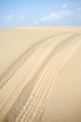Sindu-ri Coastal Sand Hills in Taean-gun, South Korea.