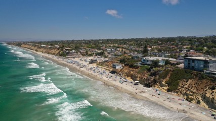 Fototapeta na wymiar Southern California Beach Town