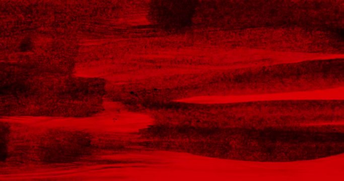 Abstract animation of red colored painted grunge backgrounds.