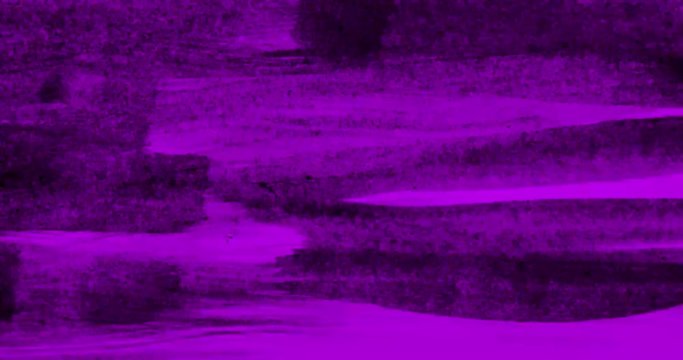 Abstract animation of purple colored painted grunge backgrounds.
