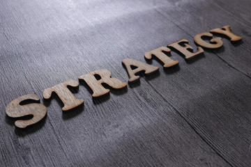 Strategy, Business Words Quotes Concept