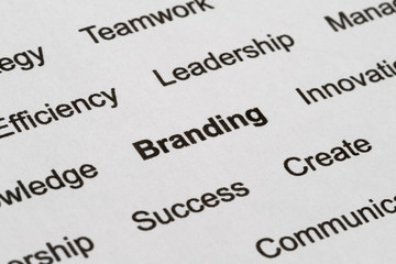 Obraz premium Customer Service Buzzwords on Printed Paper