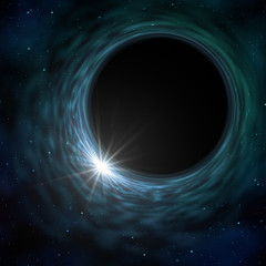 space time warp singularity