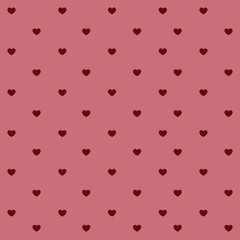 Abstract heart seamless pattern background. Hand drawn geometric heart isolated, invitation, album, sketch book, scrapbook