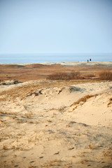 Sindu-ri Coastal Sand Hills in Taean-gun, South Korea.