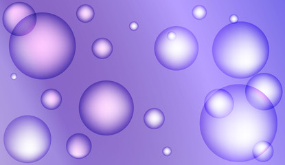 Minimal geometric background with drop. Gradient shapes composition. For your design wallpaper, presentation, banner, flyer, cover page, landing page. Vector illustration.