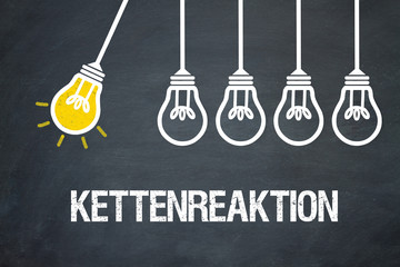Fototapeta premium Kettenreaktion