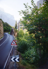 Carretera de monta&ntilde;a