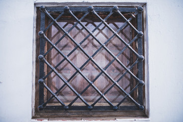 window with lattice
