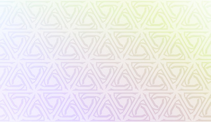 Vector template with Modern geometrical abstract pattern. Gradient color
