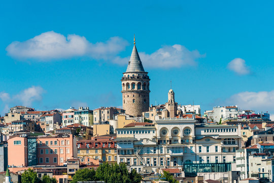 Galata Tower in Istanbul Turkey