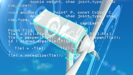 Wind turbine and program codes - Powered by Adobe