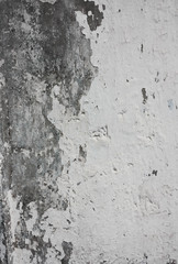 White monochrome grunge plaster background