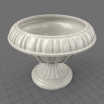 Marble garden urn 6