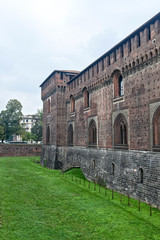 Fototapeta premium Sforza castle in Milan