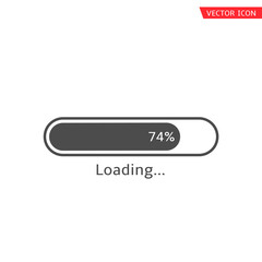 Loading vector icon