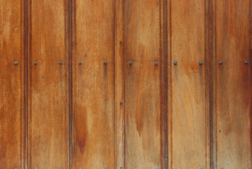 Old brown threadbare wooden planks as backround
