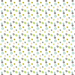 abstract bubbles circles polka dots background pattern