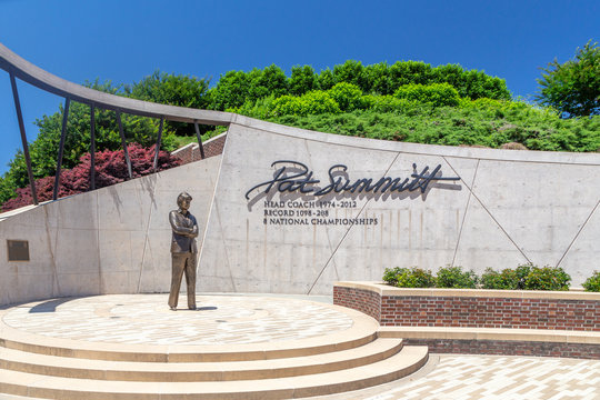 Pat Summitt Memorial Statue At University Of Tennessee