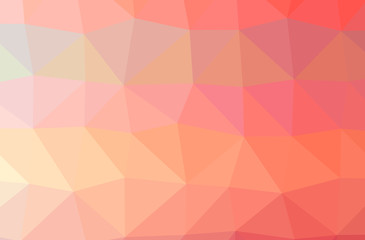 Illustration of abstract Red horizontal low poly background. Beautiful polygon design pattern.