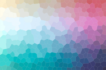 Abstract illustration of blue and purple Little Hexagon background