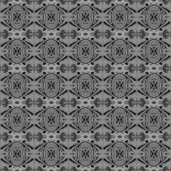 Black and white square allover seamless pattern. H