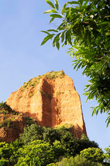 Obraz premium Las medulas antique roman gold mine , Unesco World Heritage Site , Leon, Spain