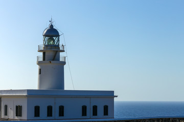 Fototapeta na wymiar Far de Cavalleria lighthouse, Menorca