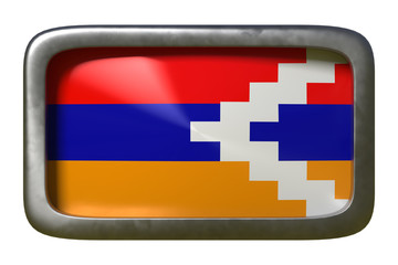 Nagorno-Karabakh flag sign