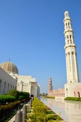 Sultan Qaboos Grand Mosque  Oman Muscat