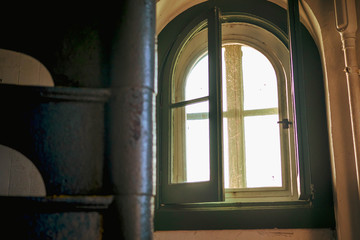 old tower window