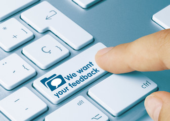 Fototapeta premium We want your feedback