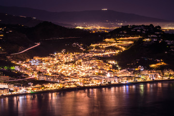 La Herradura, views from the natural landscape of Cerro Gordo (Almuñecar) Granada