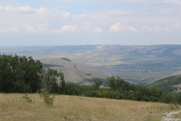 panorama of mountains