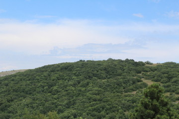 panorama of mountains