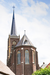 Fototapeta na wymiar Sint Victor Church in Batenburg, The Netherlands