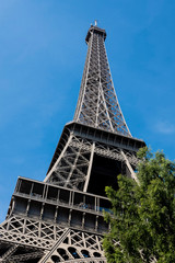 Torre Eiffel vista da sotto