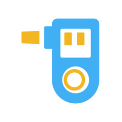 breath control icon from medical collection