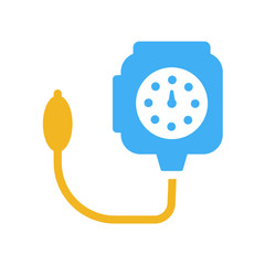 blood pressure control tool icon from medical collection