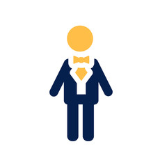 suit and tie icon from party collection